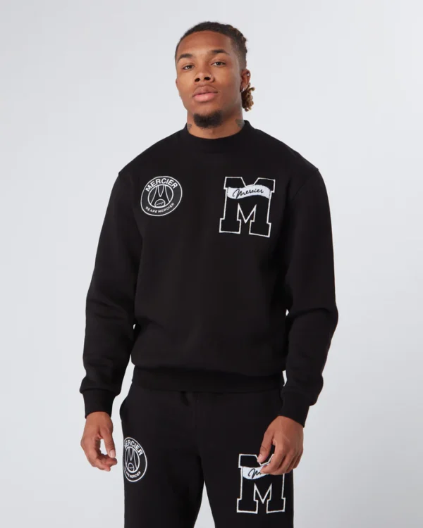 Black Academy Relaxed Mercier Sweatshirt