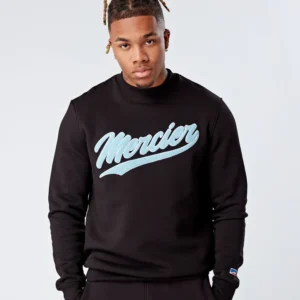 Black Ice Baseball Mercier Crewneck