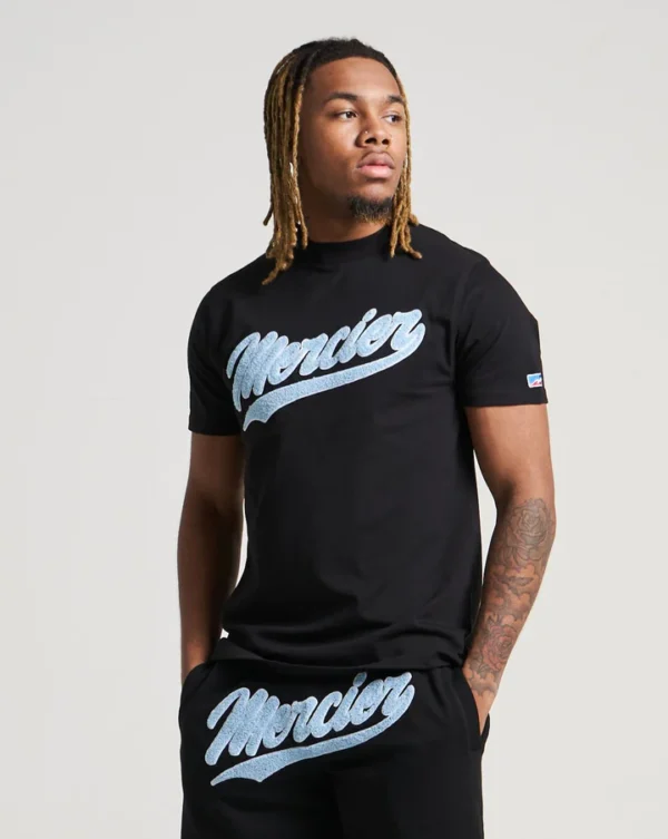 Black Ice Mercier Baseball T-shirt