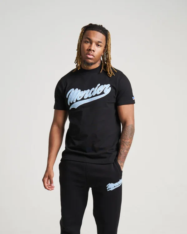 Black Ice Mercier Baseball T-shirt