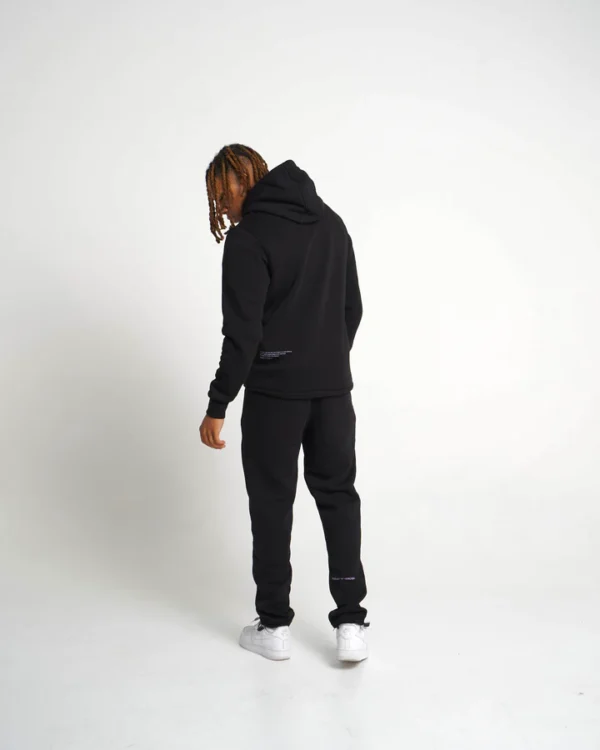 Black Lilac 2.0 Mercier Badge Hoodie