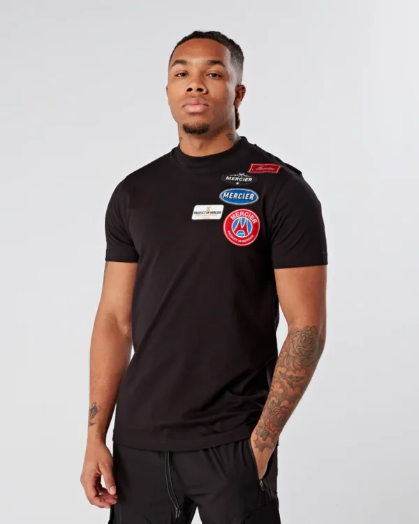 Black Mercier Badge T-shirt