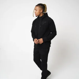 Black Mercier M-Tec Tracksuit Top