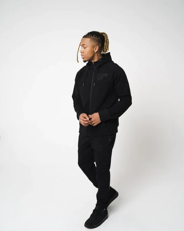 Black Mercier M-Tec Tracksuit Top