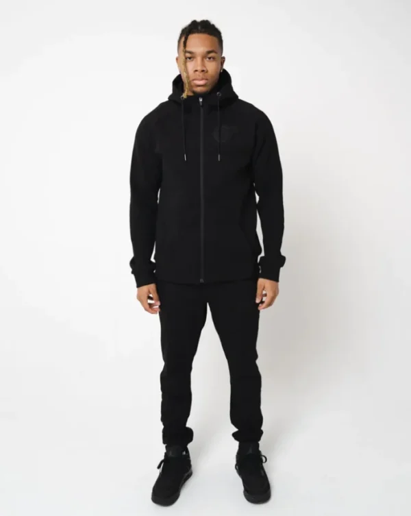 Black Mercier M-Tec Tracksuit Top