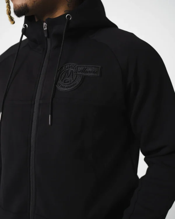 Black Mercier M-Tec Tracksuit Top