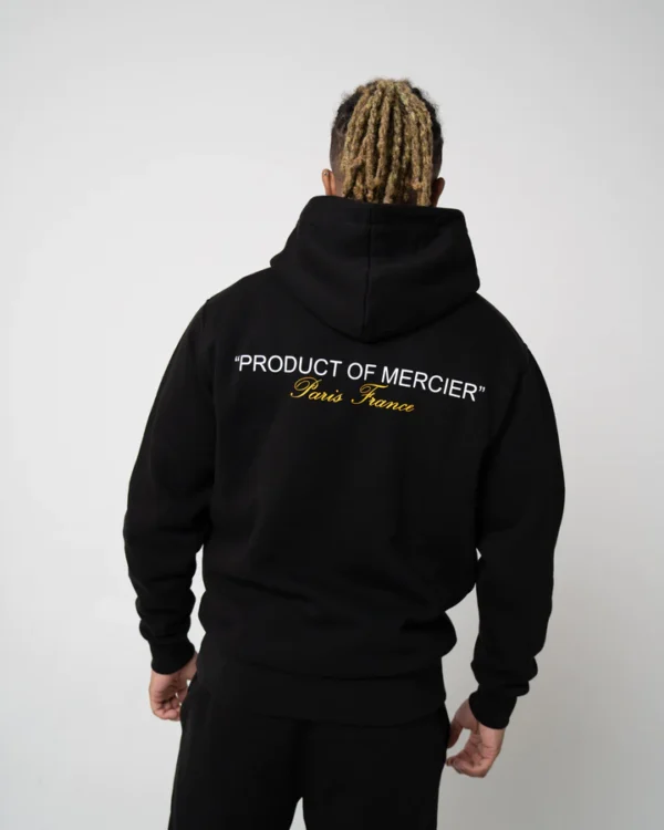 Black Product Of Mercier Hoodie