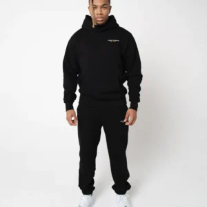 Black Product Of Mercier Hoodie Tracksuit