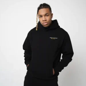 Black Product Of Mercier Hoodie Tracksuit