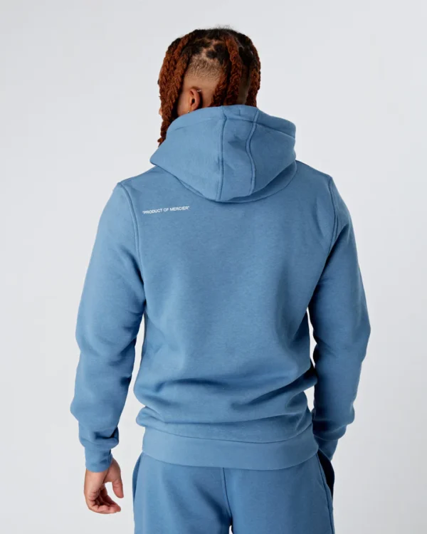 Cool Blue MERCIER BADGE Hoodie Tracksuit