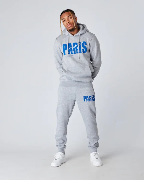 Grey Cobalt Paris Signature Mercier Tracksuit