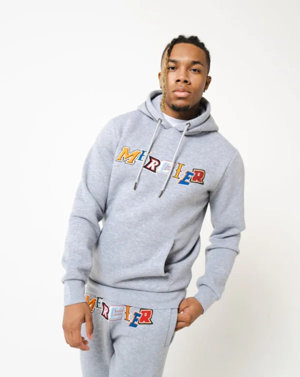 Grey Marl Anonymous Mercier Hoodie