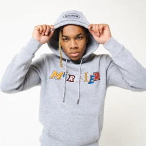 Grey Marl Anonymous Mercier Hoodie