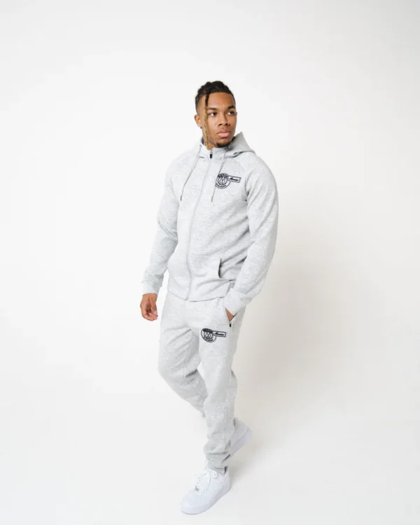 Grey Marl Mercier M-Tec Tracksuit Top