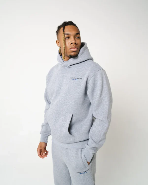 Grey Marl Product Of Mercier Hoodie