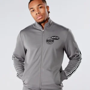 Monaco Mid Grey Mercier FZ Track Top