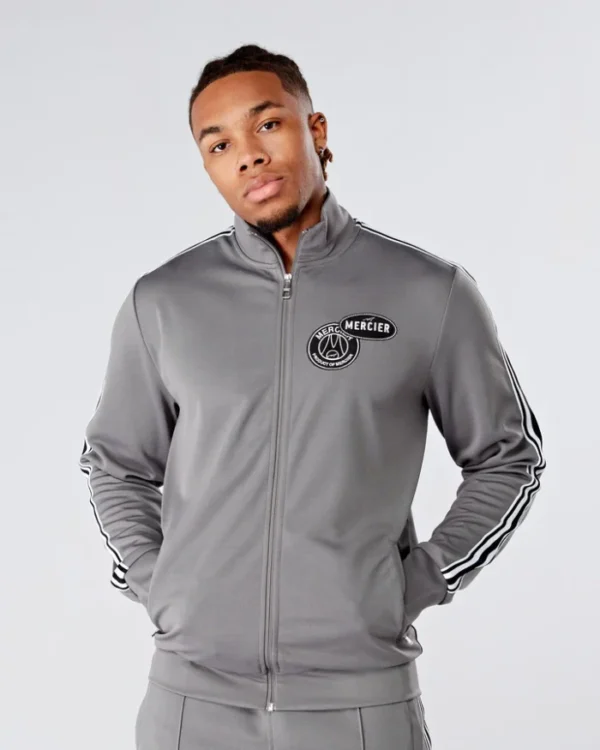 Monaco Mid Grey Mercier FZ Track Top